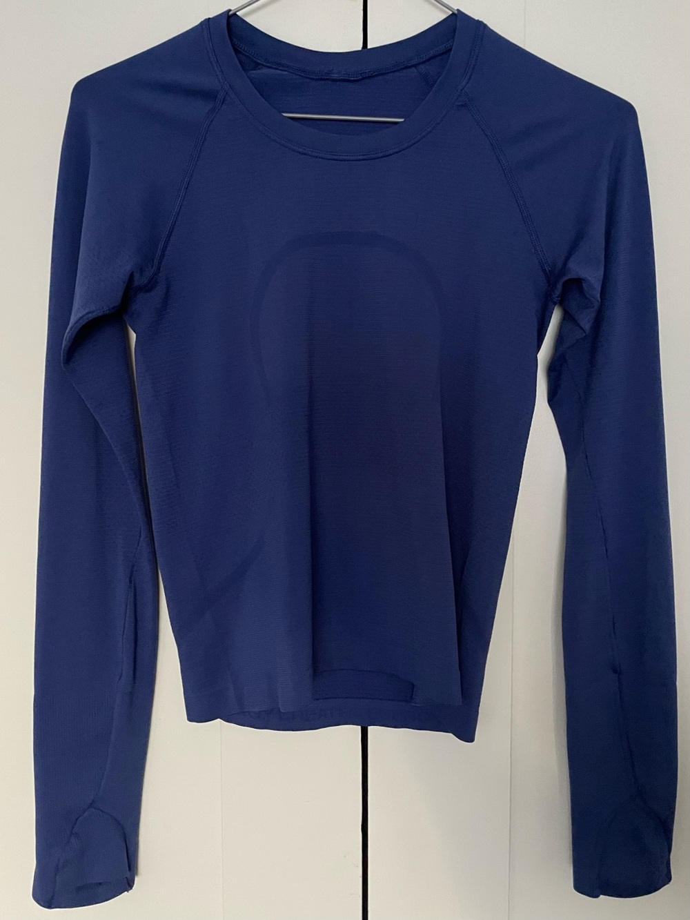 Lululemon Swiftly Tech Long-Sleeve Shirt 2.0 Waist Length Size 4 Larkspur